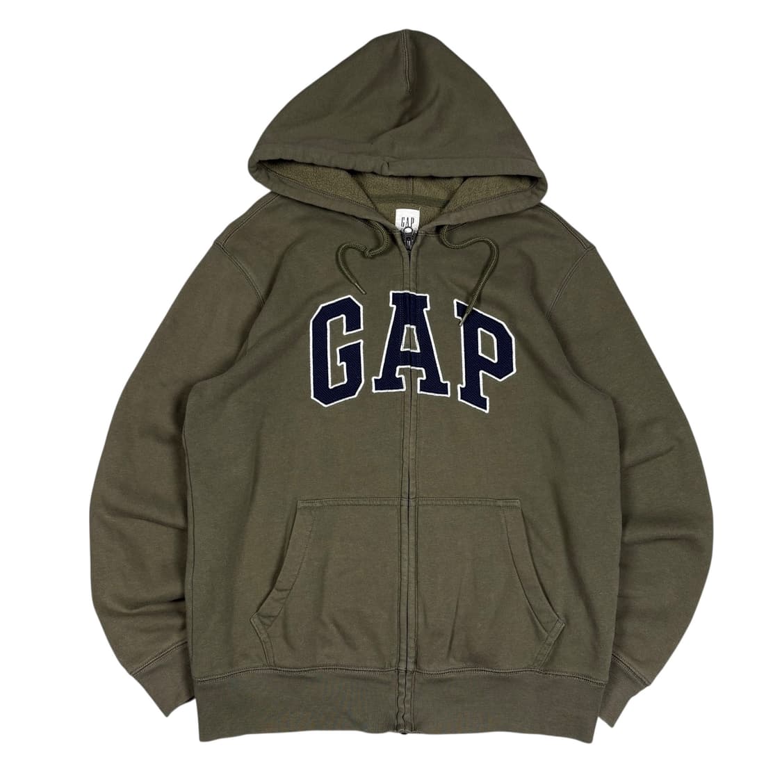 갭 브라운컬러 후드집업 상품이미지1