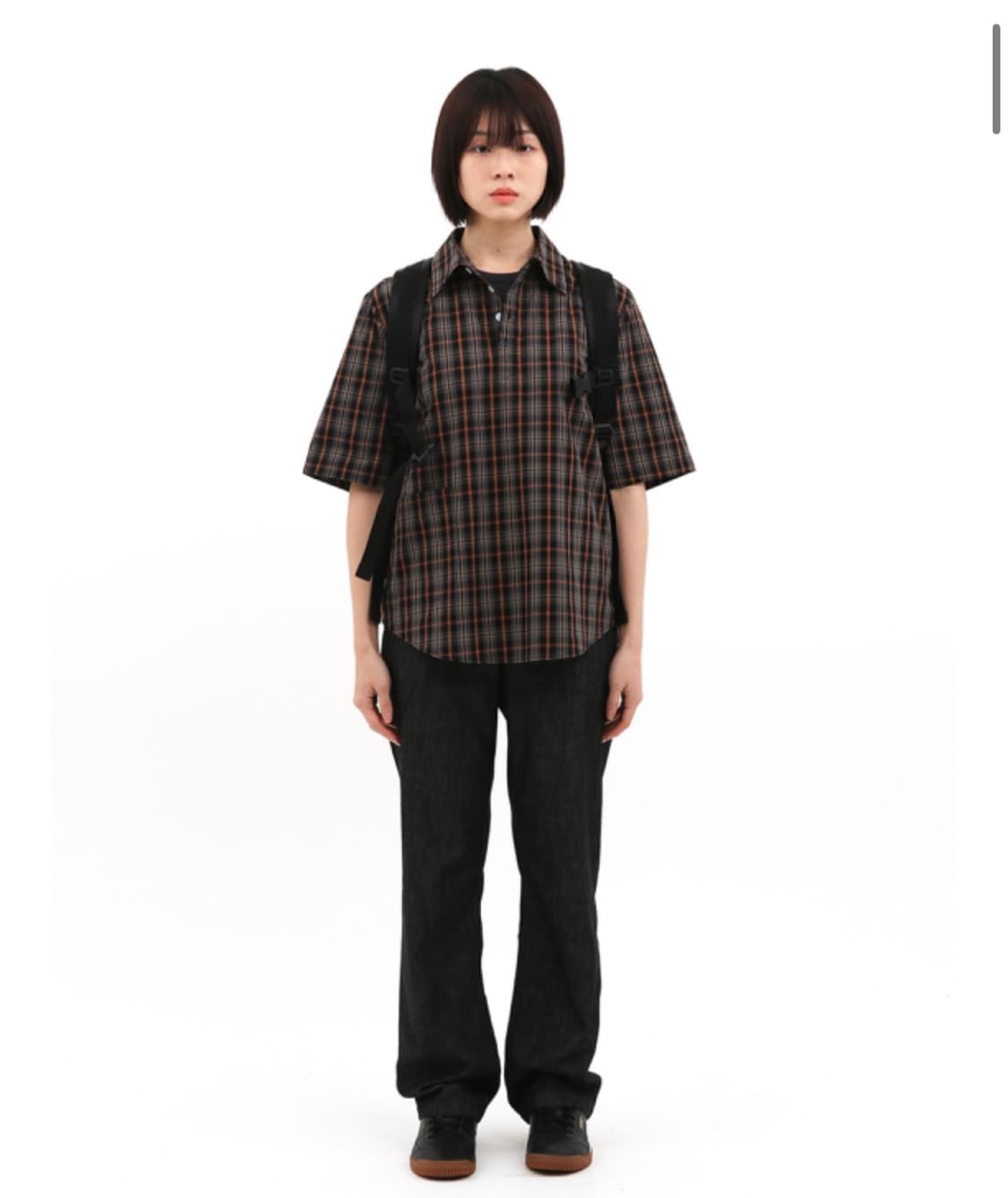 SAFARI SPOT POCKET CHECK HALF SHIRTS 상품이미지5