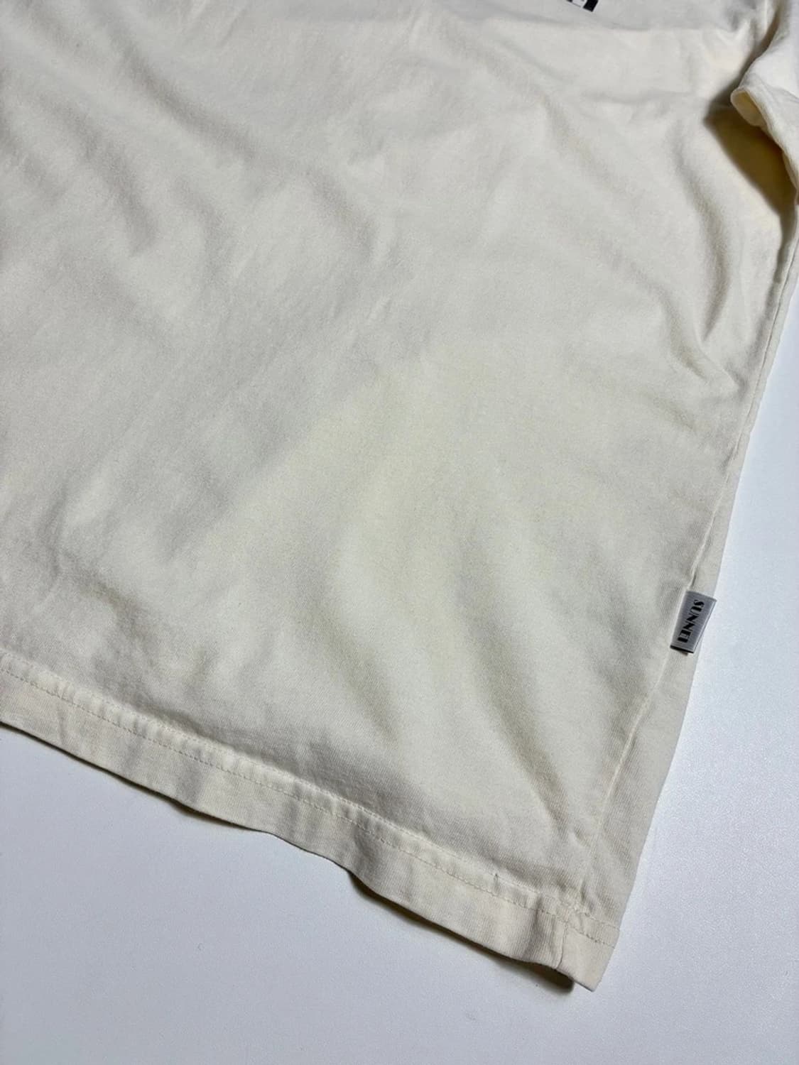 써네이 베이직 스몰로고 코튼 반팔 티셔츠 R1575 상품이미지3