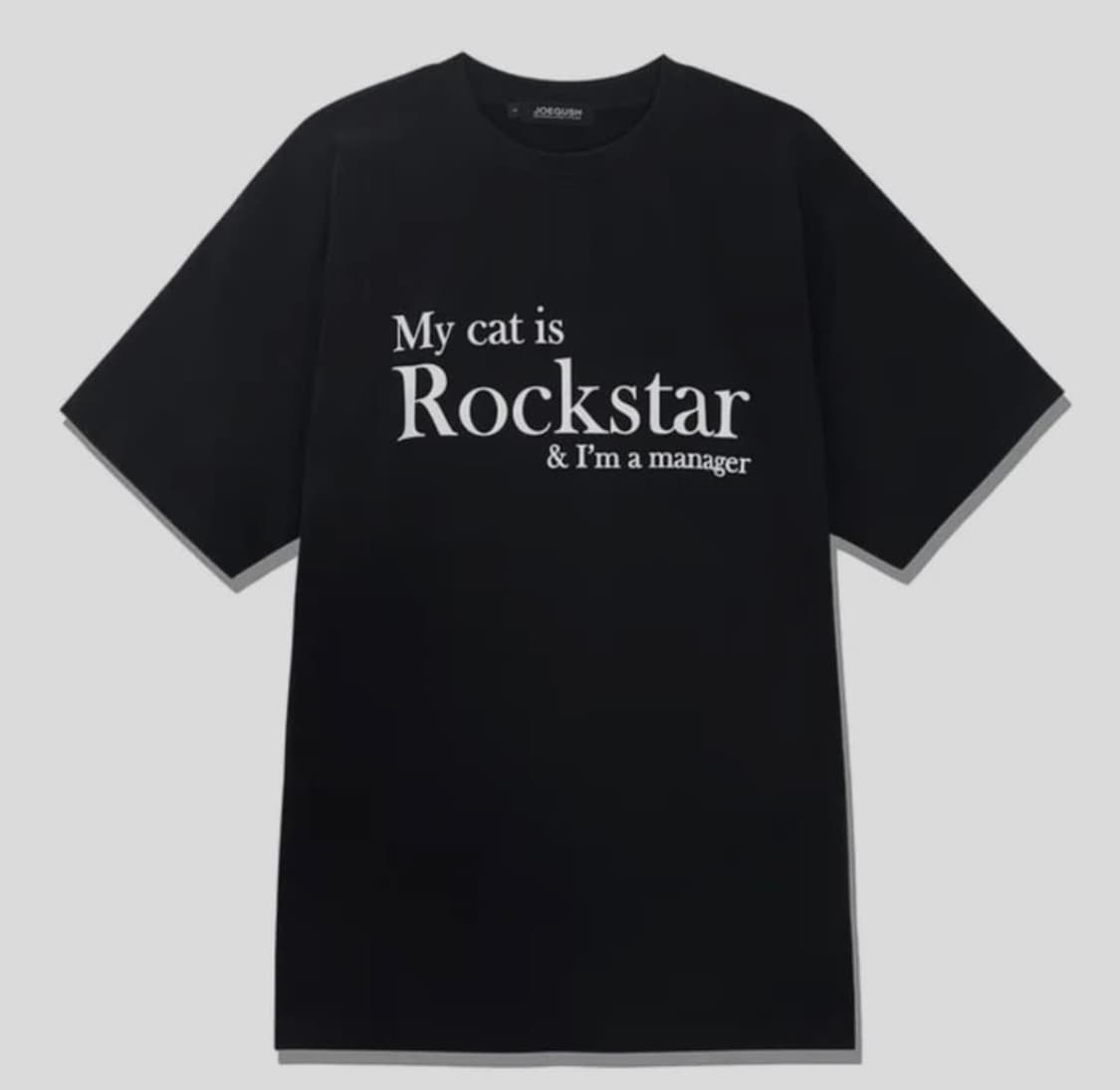 조거쉬 my cat is rockstar 반팔 티 상품이미지1