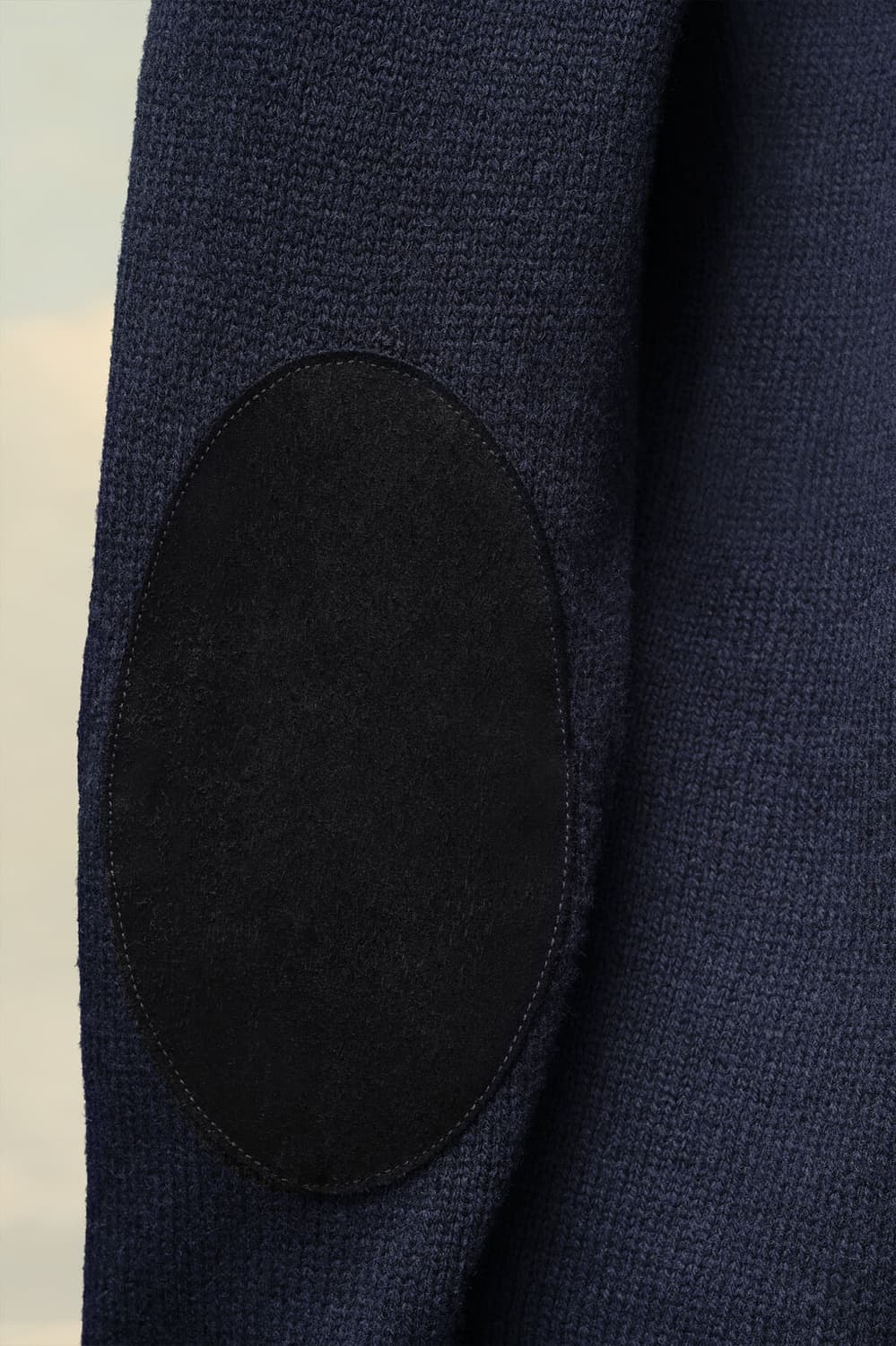 메종 마르지엘라 엘보우 패치 가디건 네이비 상품이미지4