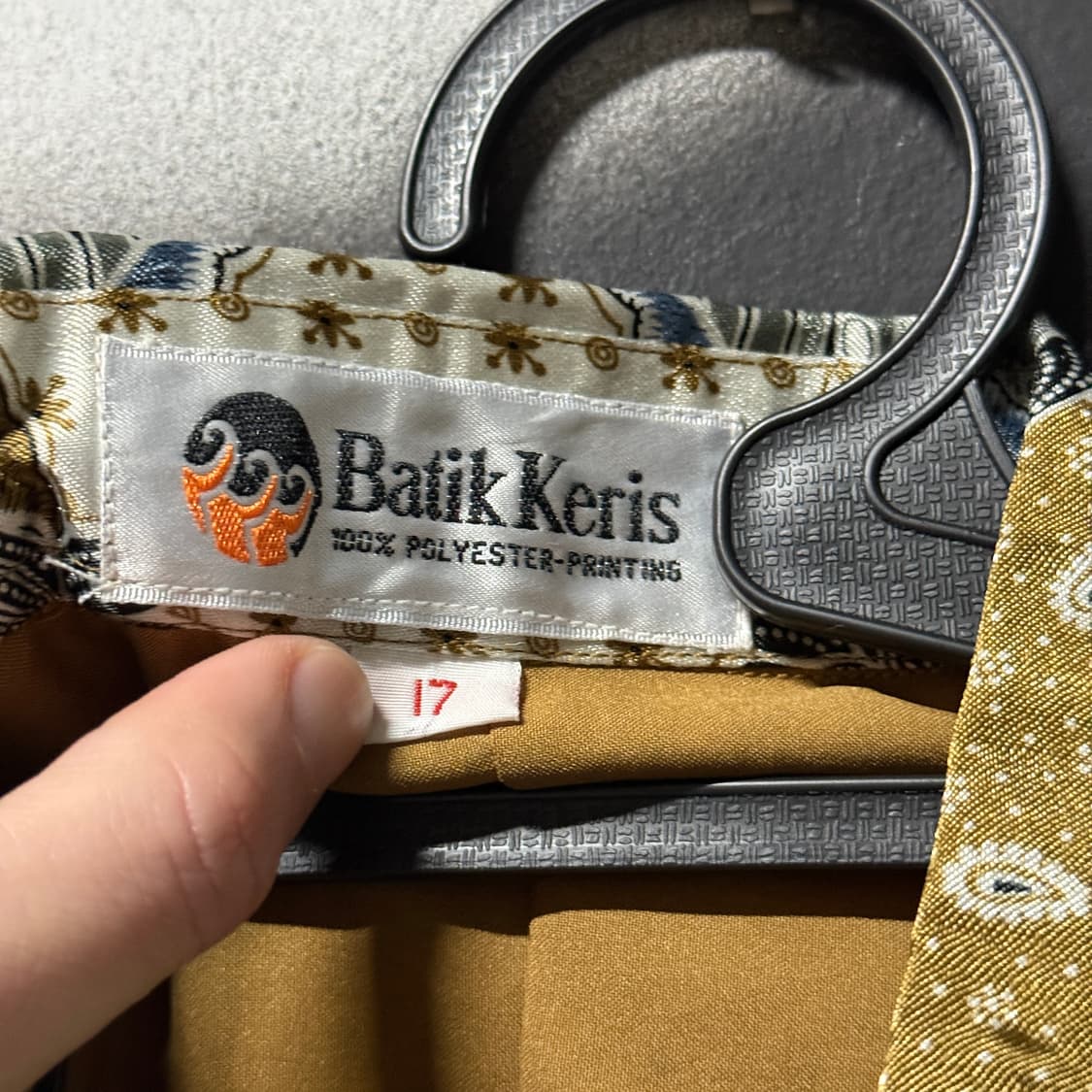 Batik Keris 재패니즈 오리엔탈 글로시 에스닉 풀 프린팅 셔츠 상품이미지5