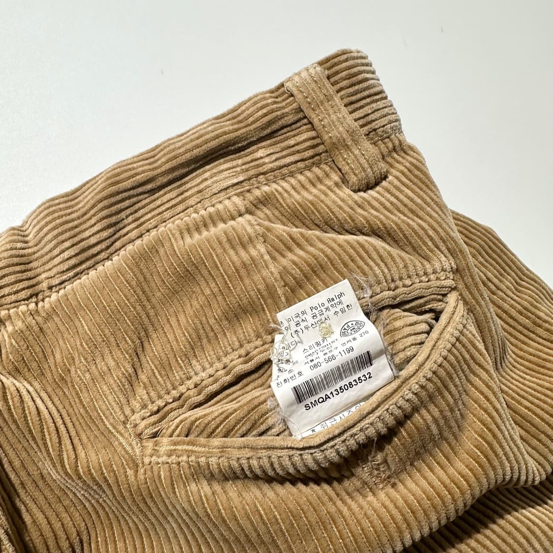 폴로 랄프로렌 코듀로이 투턱 팬츠  상품이미지9