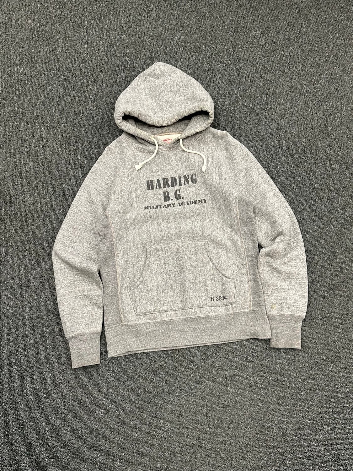 M)Real McCoy’s 빈티지 밀리터리 아카데미 루프휠 후디 상품이미지2