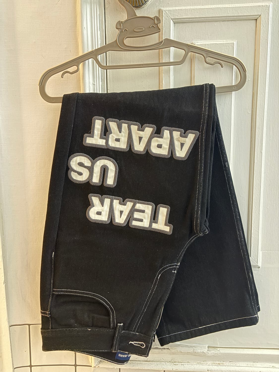 마이너스투 생지블랙데님팬츠 상품이미지1