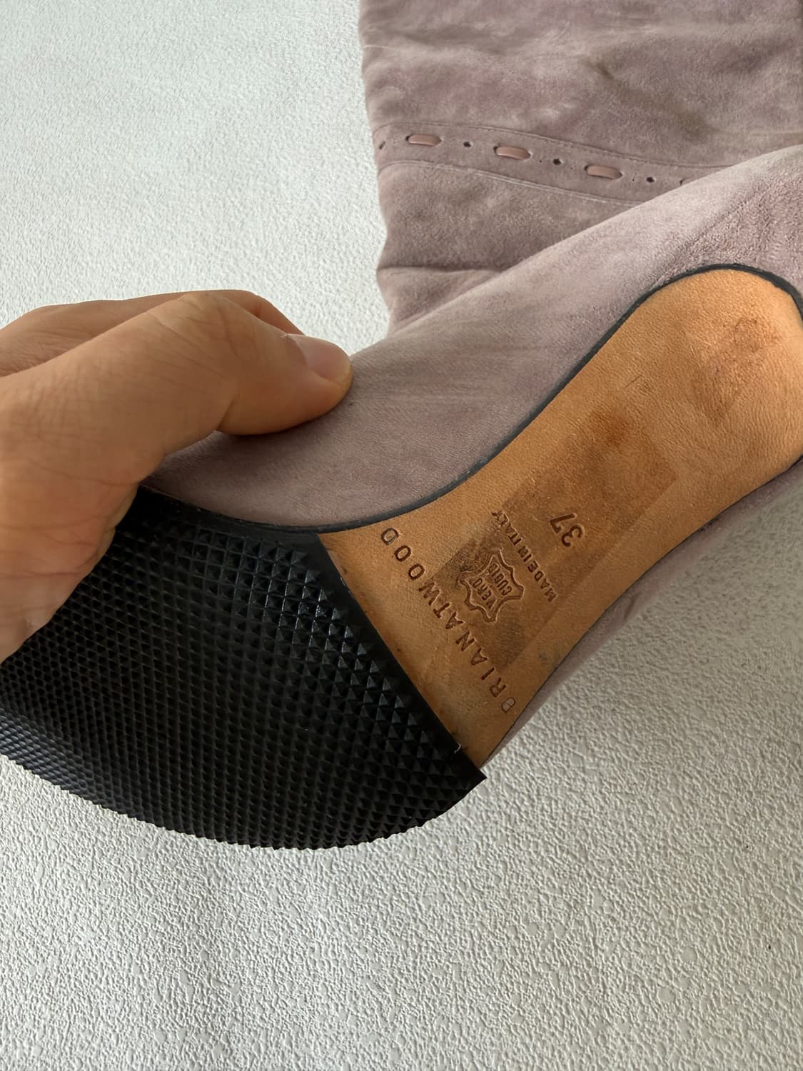 [EU37]DRIANATWOOD 이태리 스웨이드 롱 부츠 상품이미지7