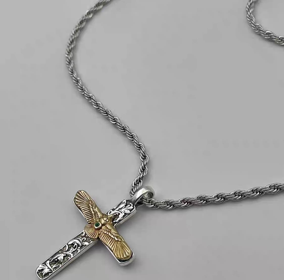3Cross sugical eagle navajo nacklace 상품이미지8