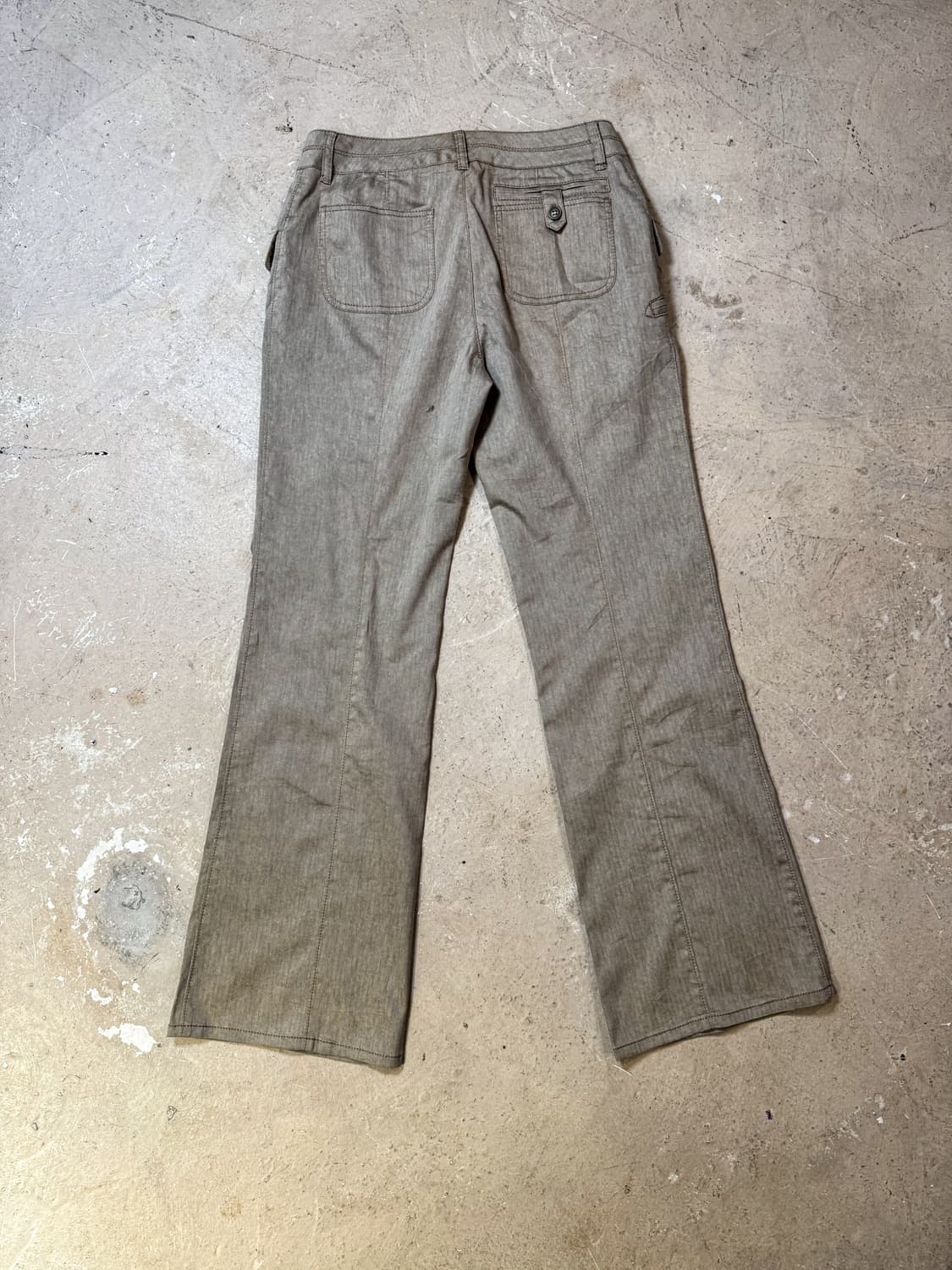 Beige flare pants   상품이미지6