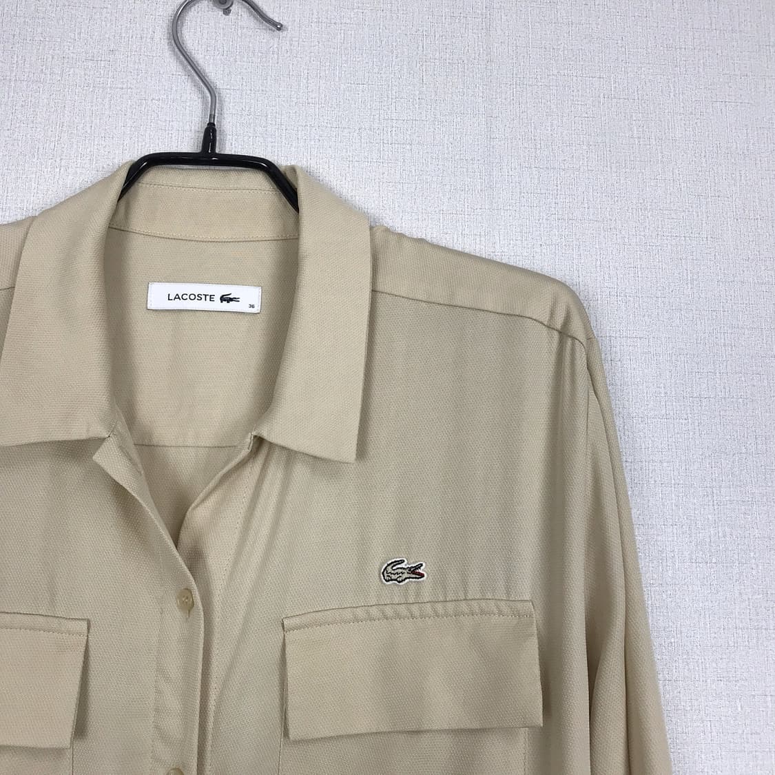 라코스테 Lacoste 미디움 셔링 원피스 여성36 (66) 상품이미지4