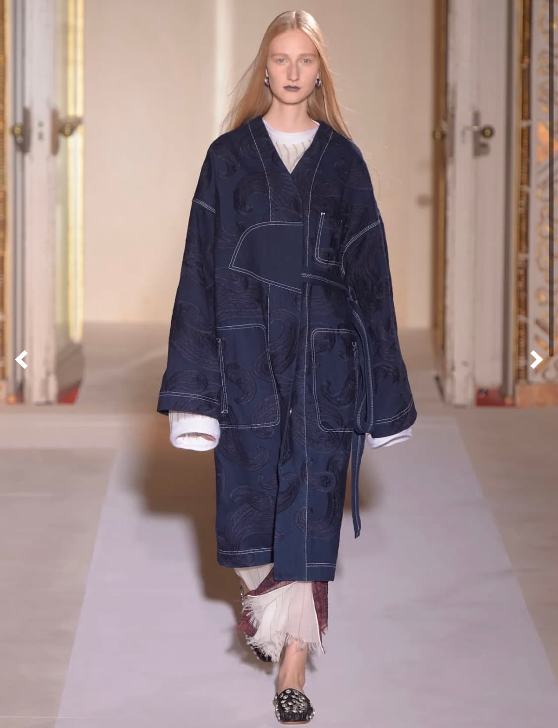 Acne Studios 데님 롱 코트 상품이미지5
