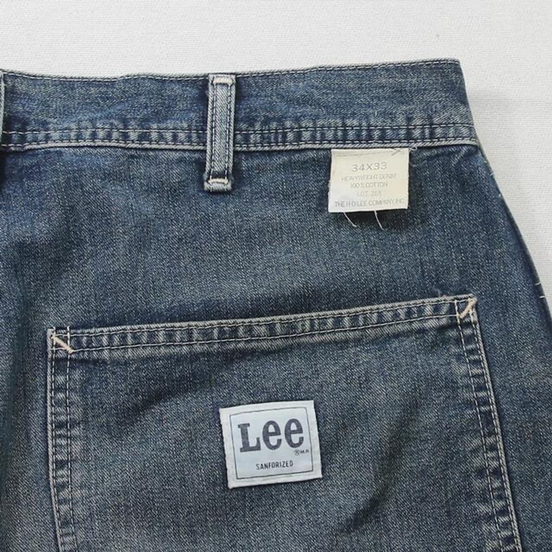 (착용컷) Lee 데님 카펜터 팬츠 (33-34) 상품이미지9