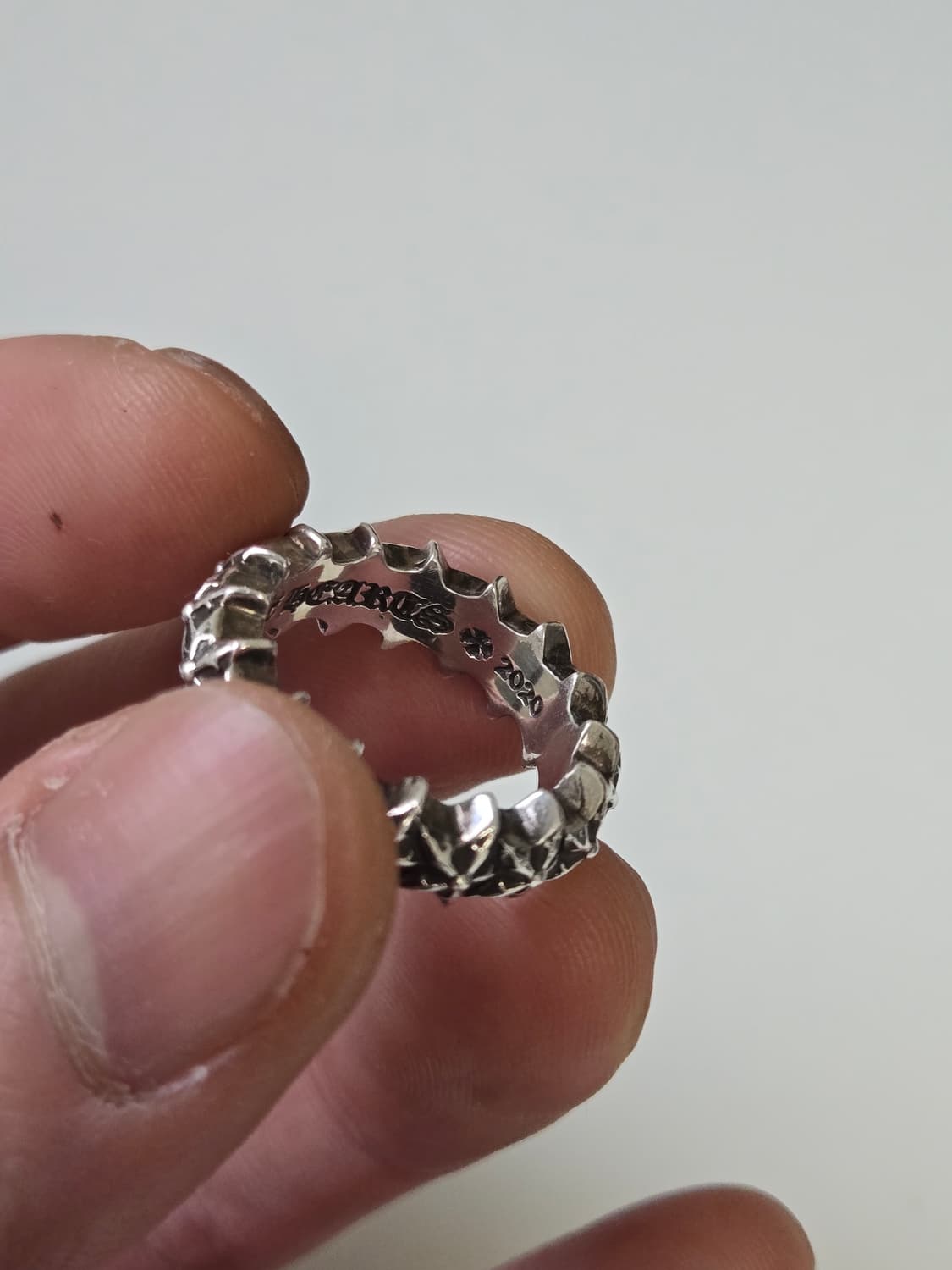 [Us6] 크롬하츠 타이니 5pt 스타밴드링 상품이미지3