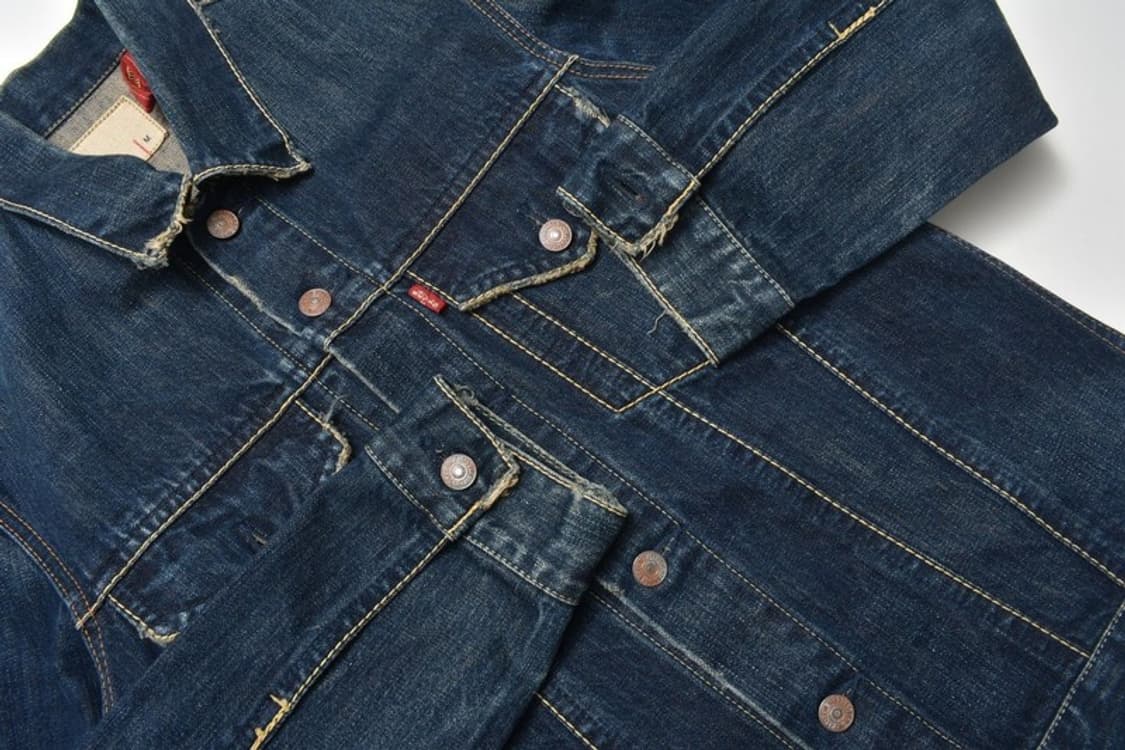 리바이스 레드룹 데님 트러커 청자켓 M  N1318 상품이미지3
