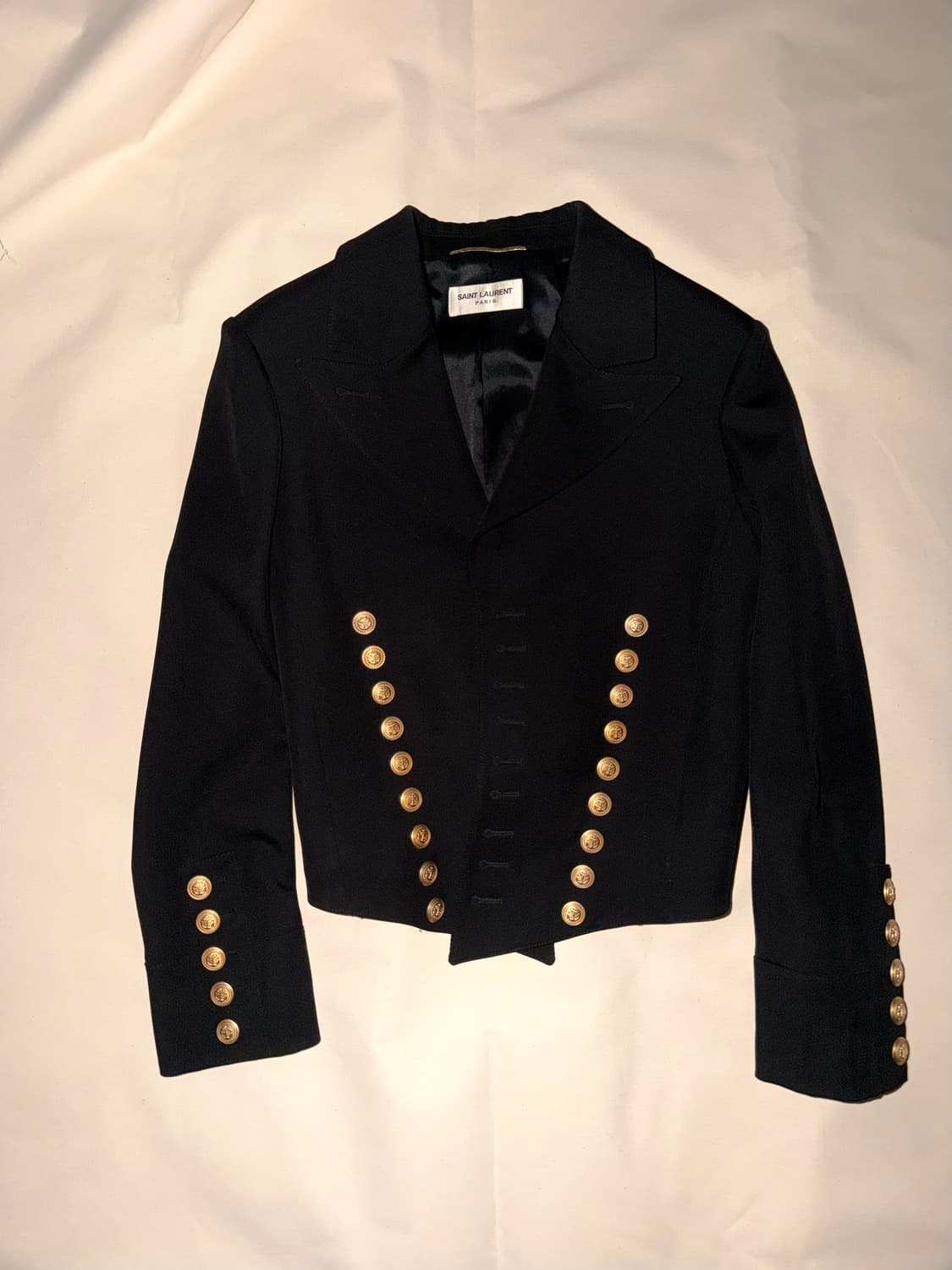 HEDI 생로랑 2014AW 나폴레옹 세일러 크롭 재킷 상품이미지2