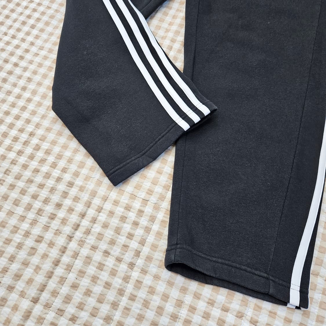 아디다스 기모 밴딩 트레이닝 팬츠 남자32~33 상품이미지4