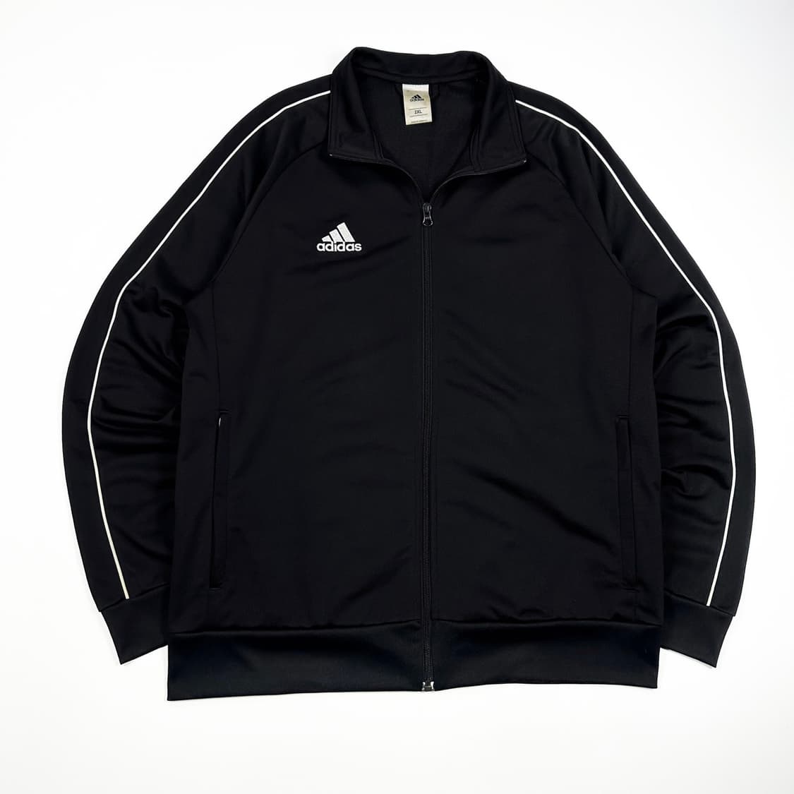 아디다스 오리지널 삼선 블랙 트랙탑 져지 (XXL) 상품이미지2
