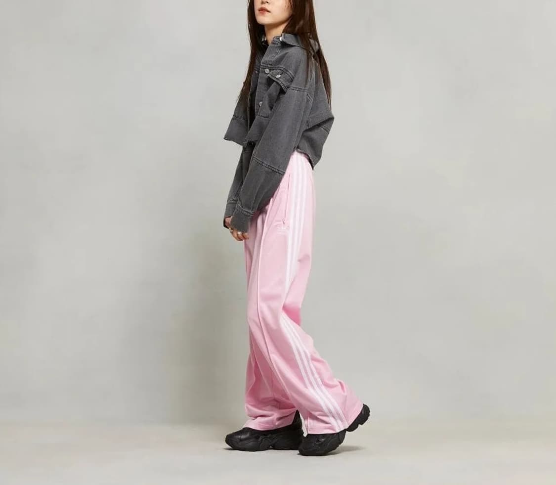 아디다스 핑크 져지 세트 트랙탑 트랙팬츠 희귀 핀터깔 쿨핑크 딸기우유 상품이미지3