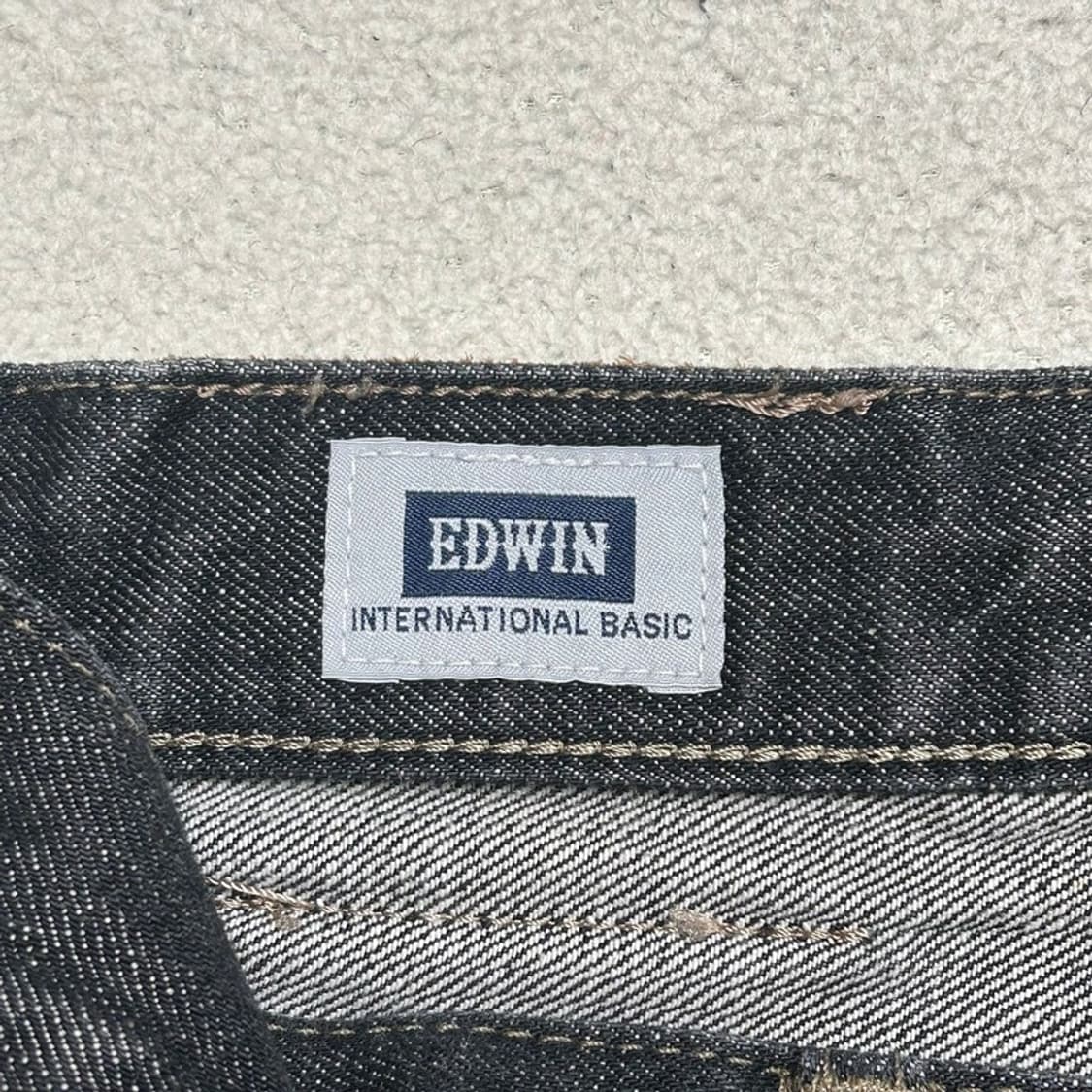 [일본판] EDWIN 인터네셔널 베이직 청바지 403 / 32 상품이미지4