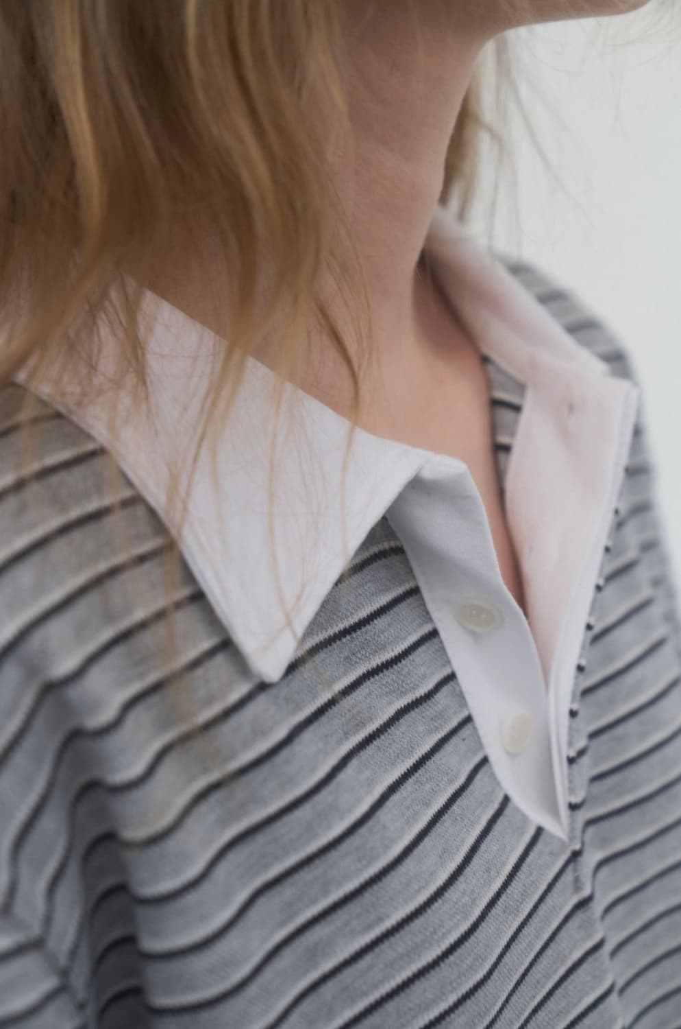 foeto 포에토 니어 럭비 셔츠 그레이 상품이미지3