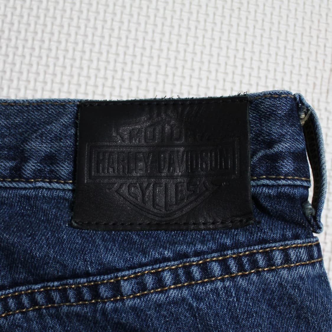 Harley-Davidson 할리 데이비슨 트래디셔널 핏 블루 데님 팬츠 상품이미지4