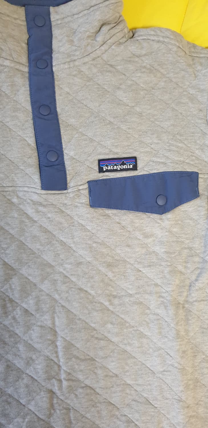 파타고니아 오가닉 코튼 퀼트 스냅-t 풀오버 스웨터 S 상품이미지4