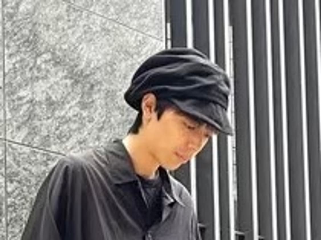 Ca4la 카시라 와이어 변형 워크캡 블랙 상품이미지3