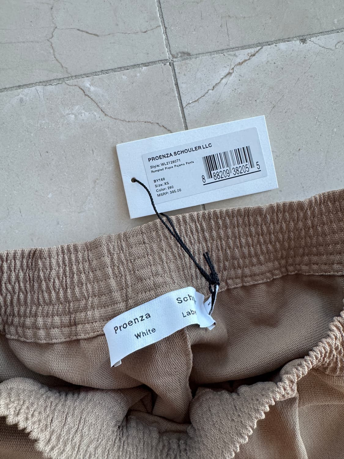 프로엔자 슐러 Proenza Schouler 크레이프 파자마 팬츠 xs 상품이미지4