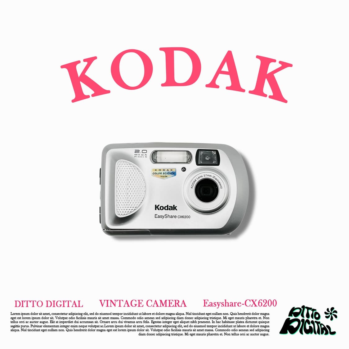 Kodak Easyshare Cx-6200디카 상품이미지1