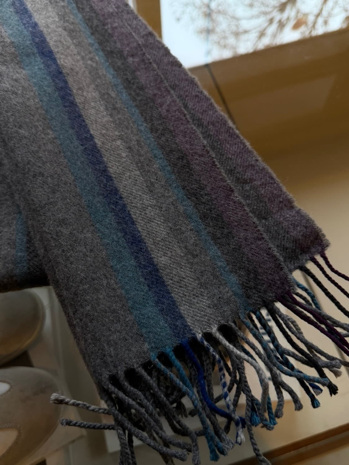 ELGIN 스코티쉬 캐시미어 머플러 상품이미지9