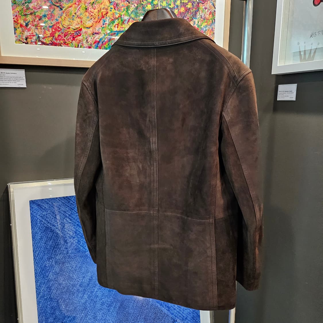 톰포드 캐시미어 스웨이드 신상 가죽 피 코트 상품이미지5