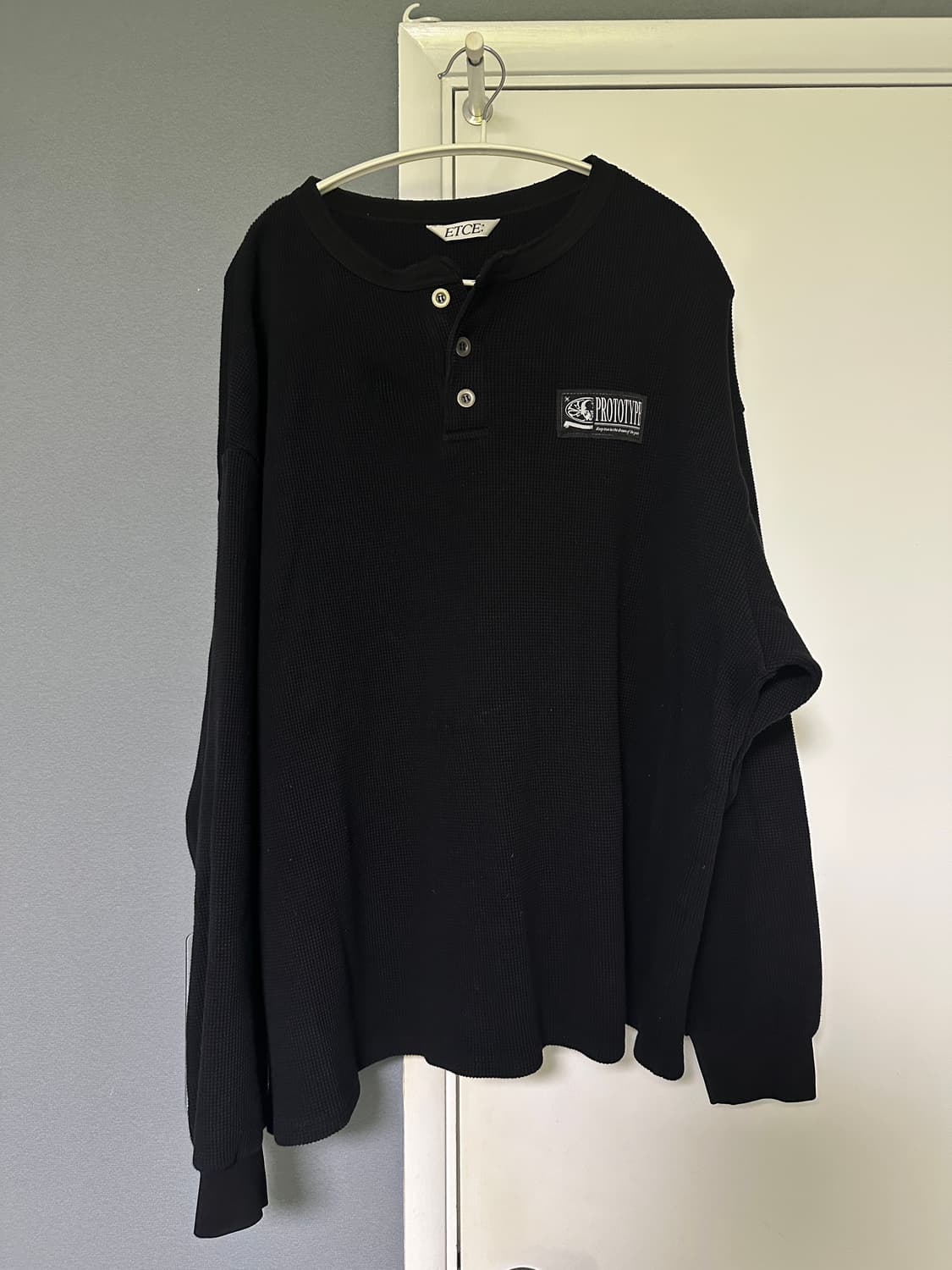 etce 헨리넥 블랙 L 상품이미지1