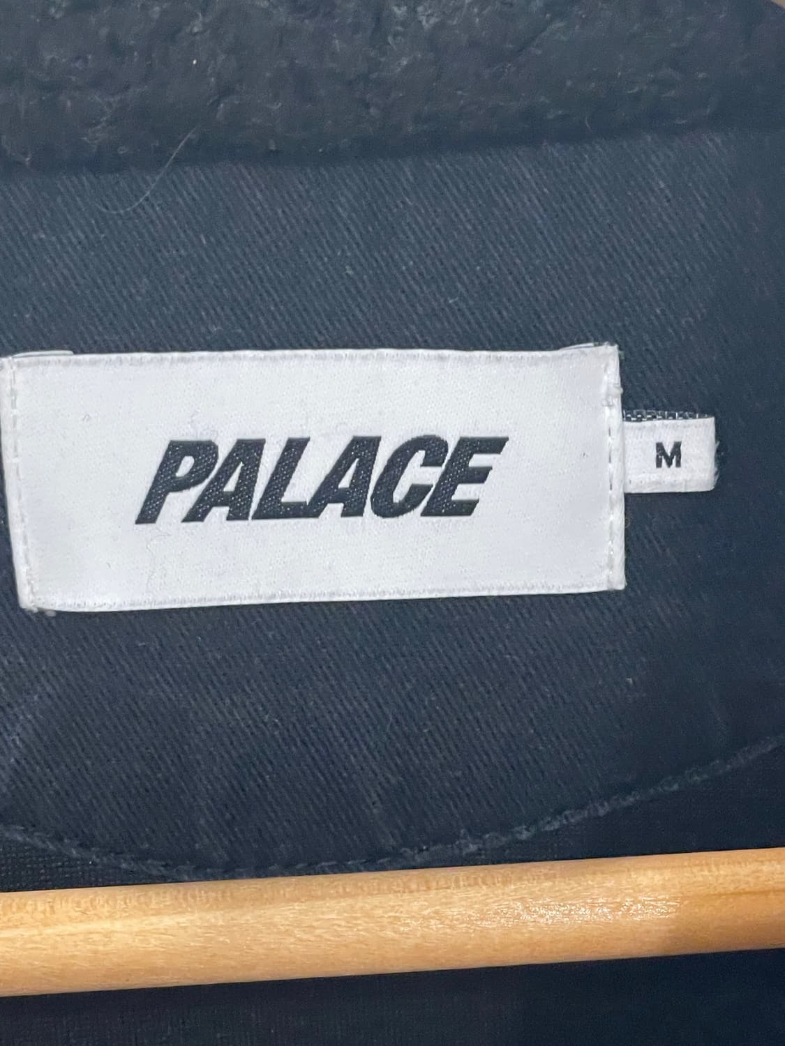 Palace 팔라스 트라이퍼그 로고 플리스 재킷 블랙 상품이미지7