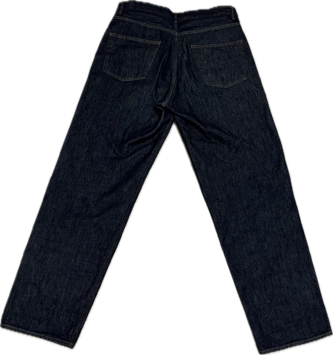 [34] 오라리 하드 트위스트 데님 와이드 팬츠 인디고 상품이미지3