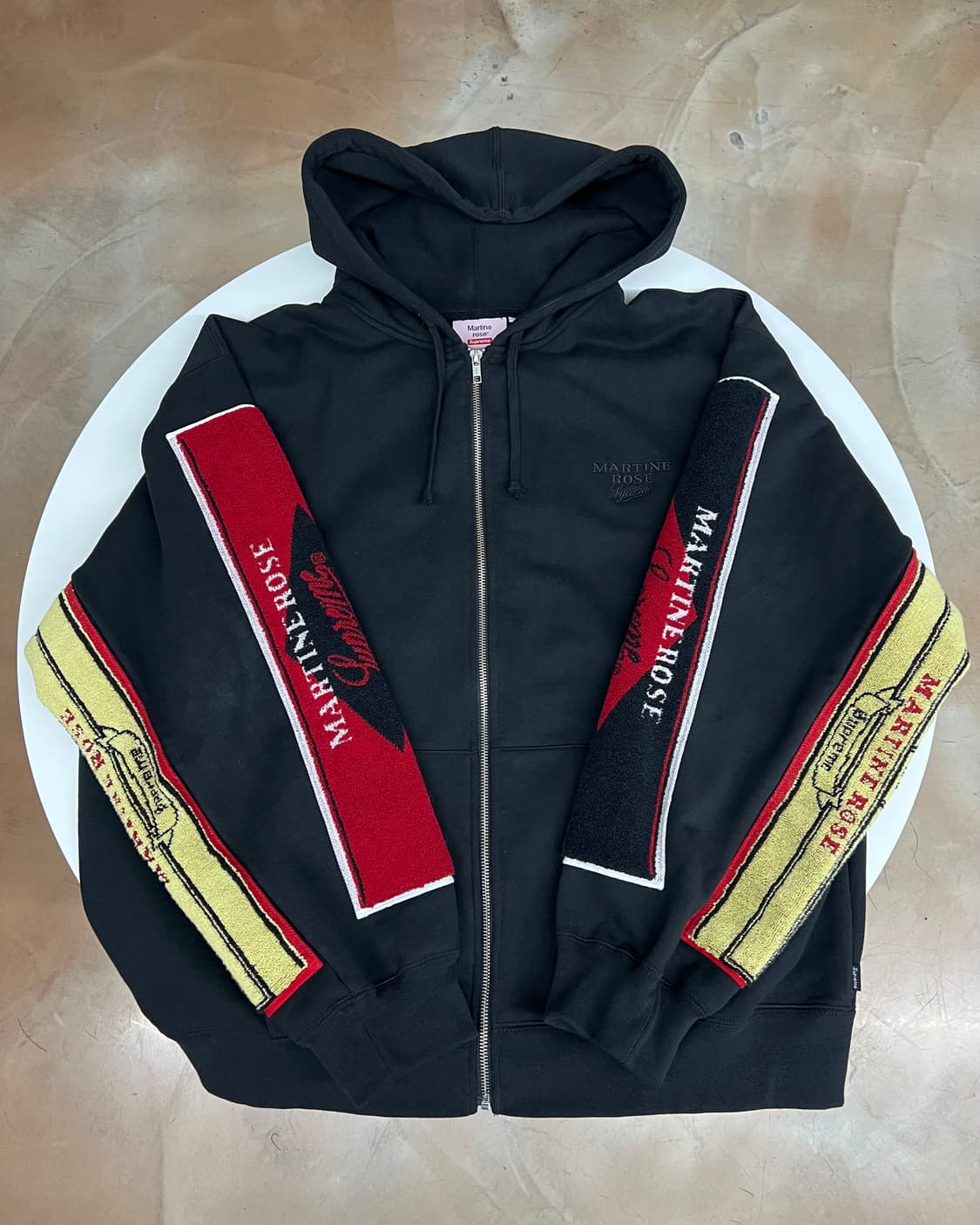 슈프림X마틴로즈 타월 후드 집업 상품이미지1