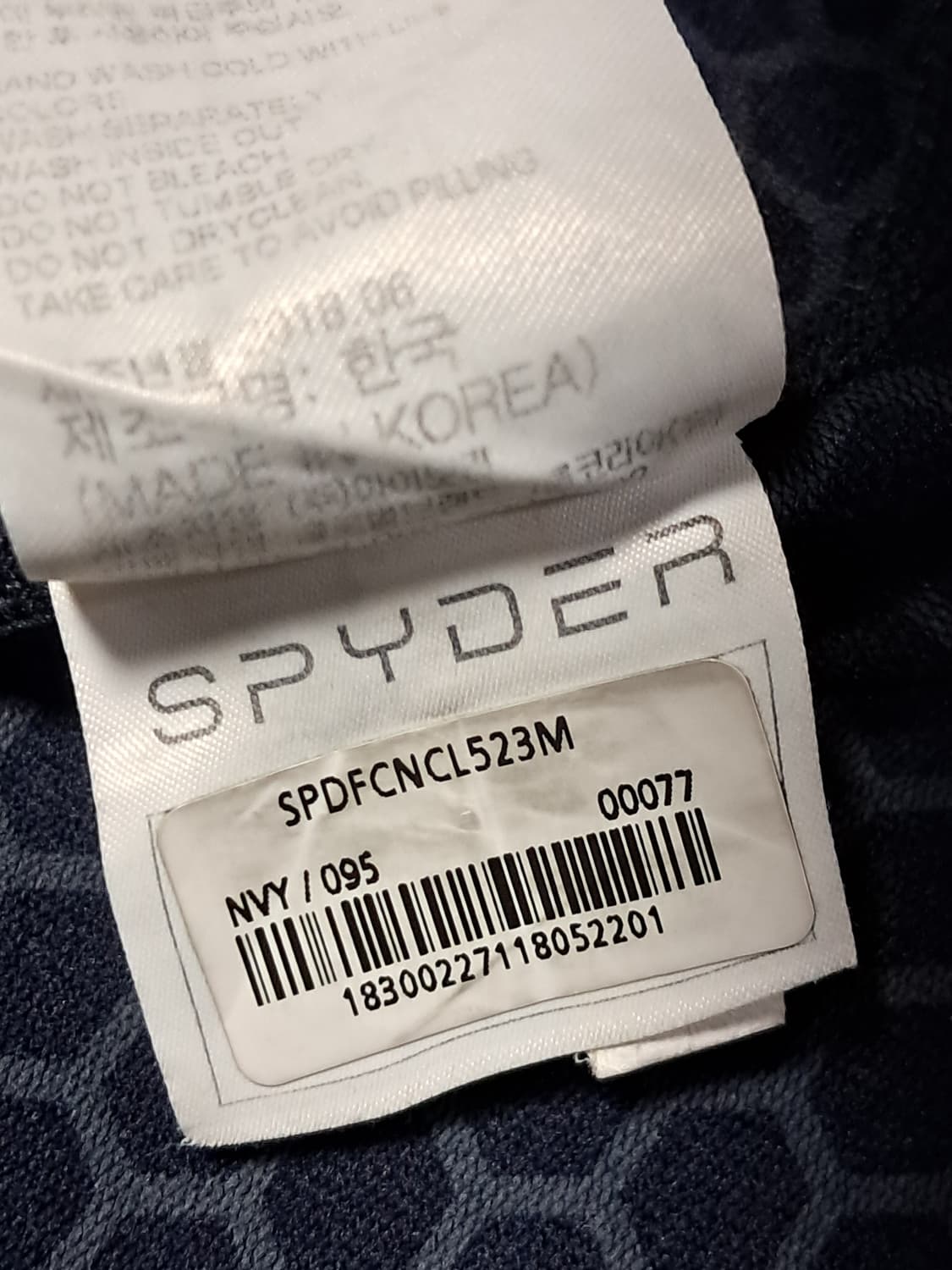 스파이더 여성 긴팔티 M 상품이미지10