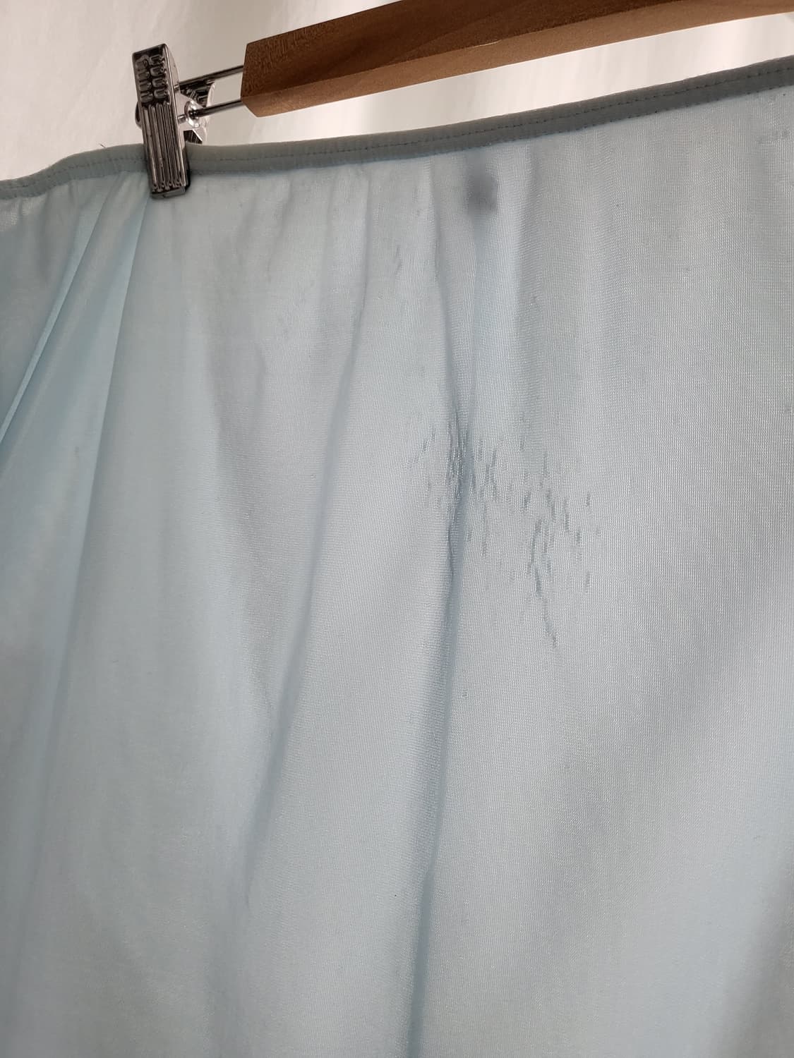 빈티지 소다 블루 슬립 스커트 상품이미지5