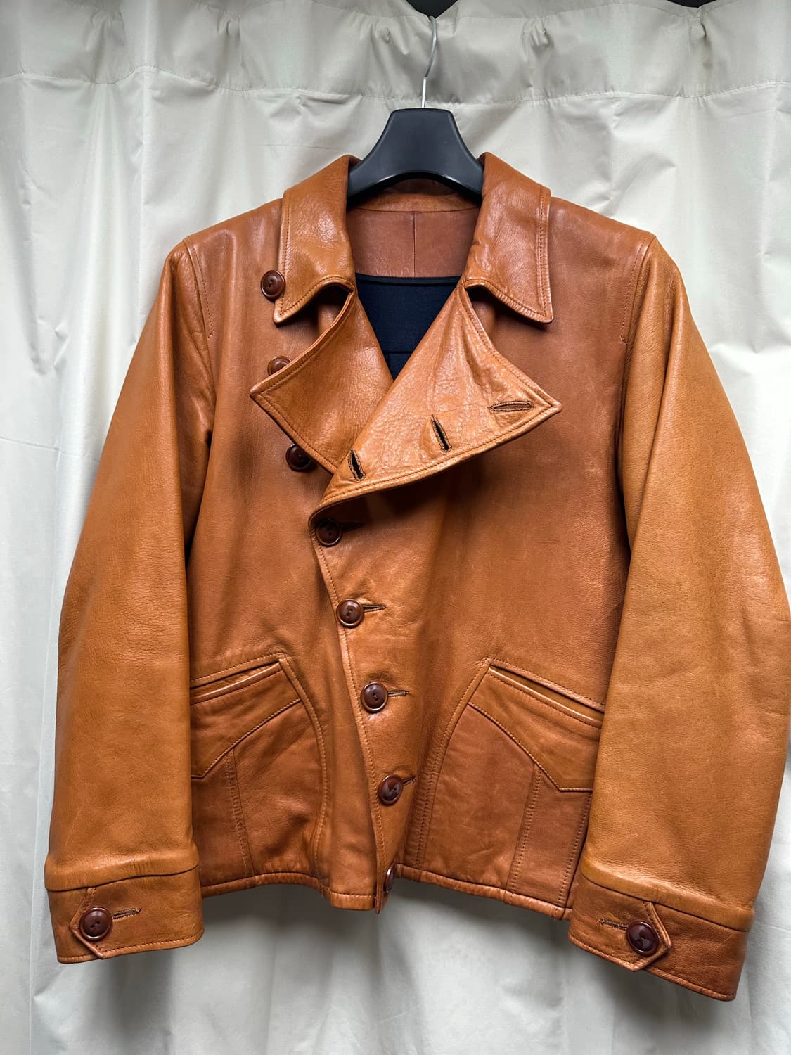 블랙사인 가죽자켓 상품이미지1