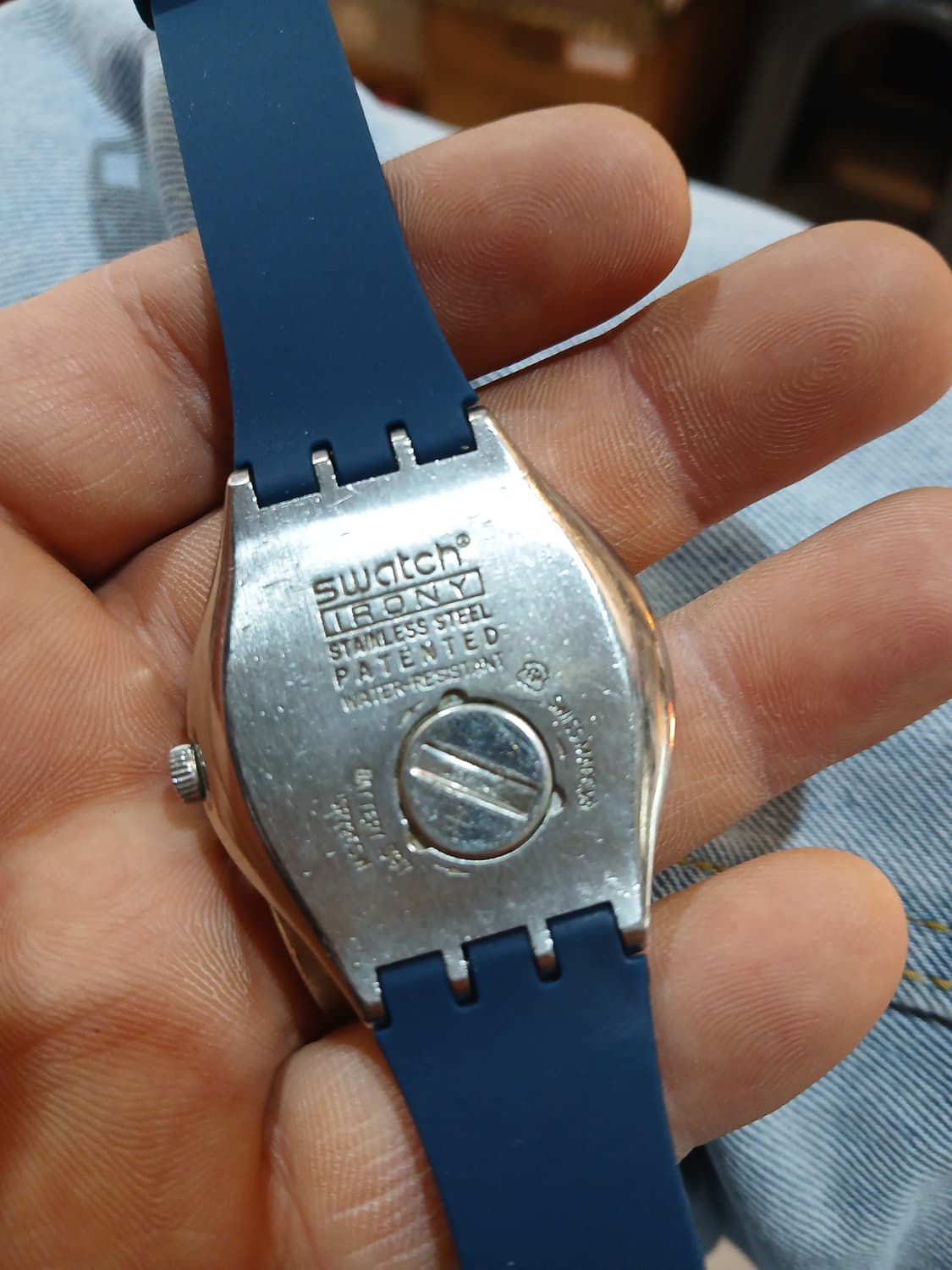 03년 빈티지 스와치 아이러니 쿼츠 시계 상품이미지2