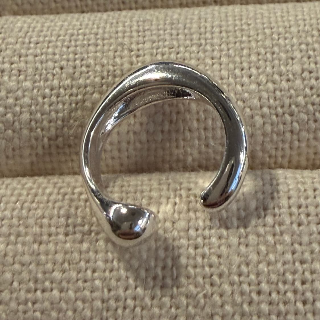 새상품 여성 신주 굴곡 귀찌 귀걸이 상품이미지3