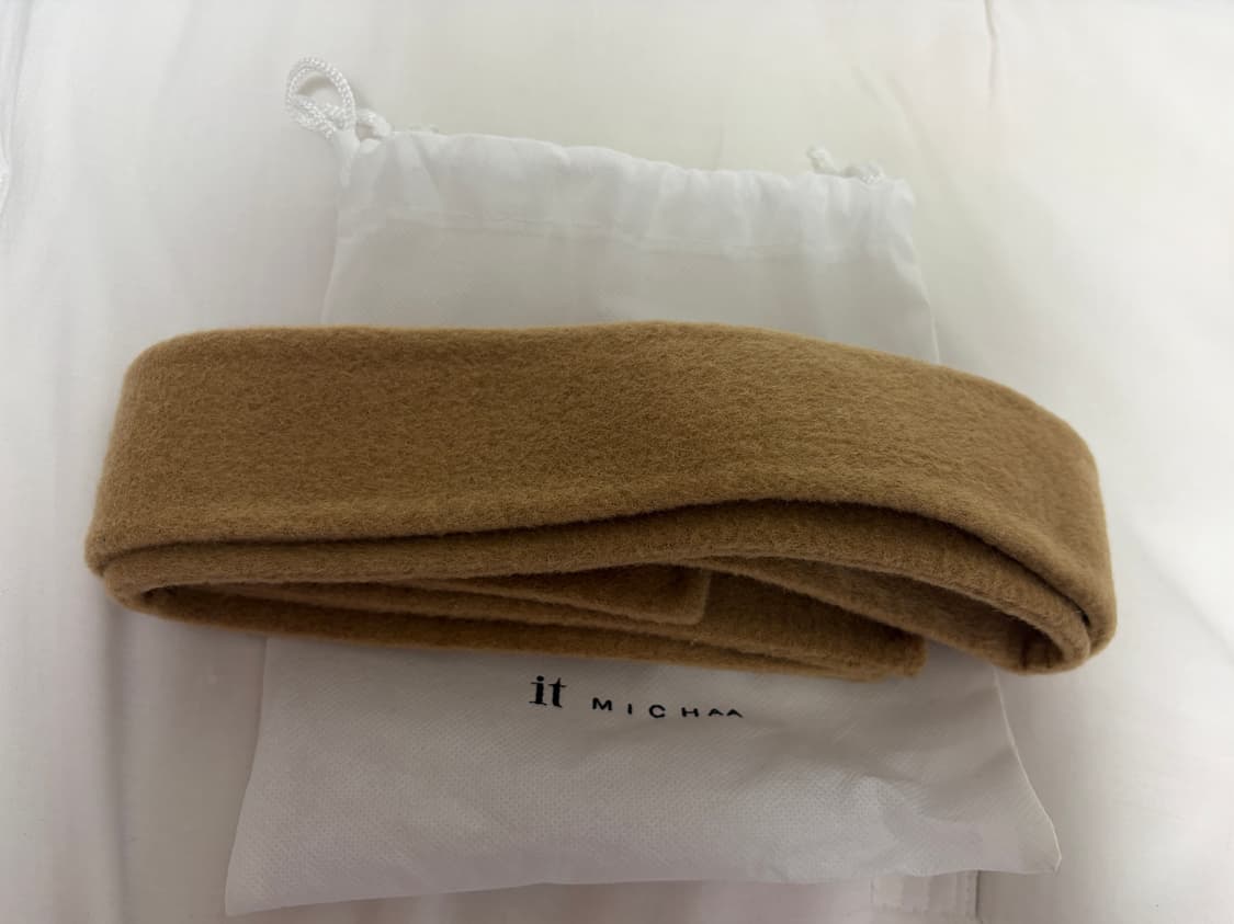 1회착용)잇미샤 캐쉬미어 롱코트(상태매우좋아요) 상품이미지5