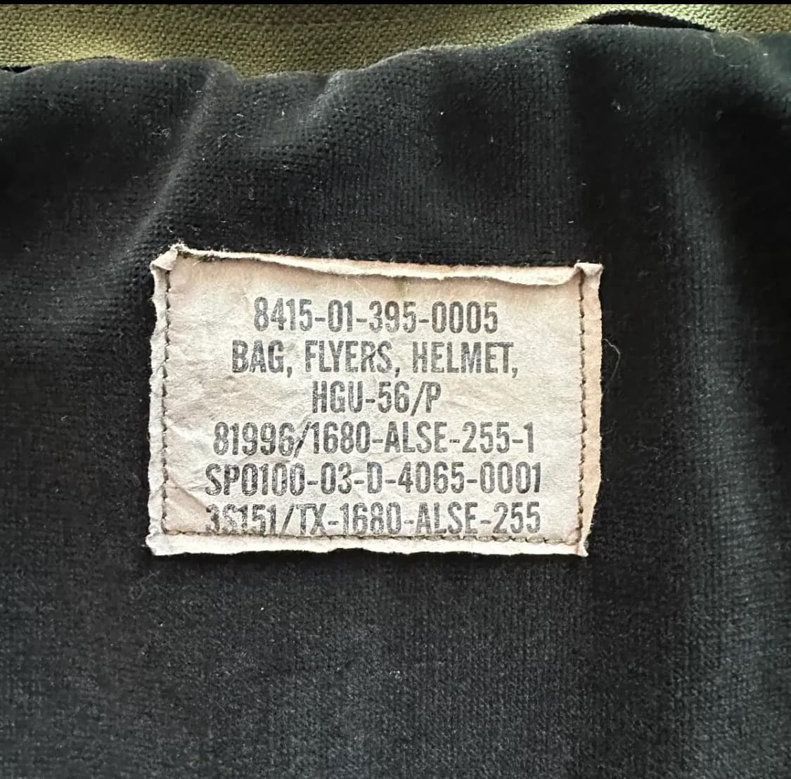 00s 오리지널 미군 HGU-56/P 파일럿 헬 멧백 우드랜드 상품이미지6