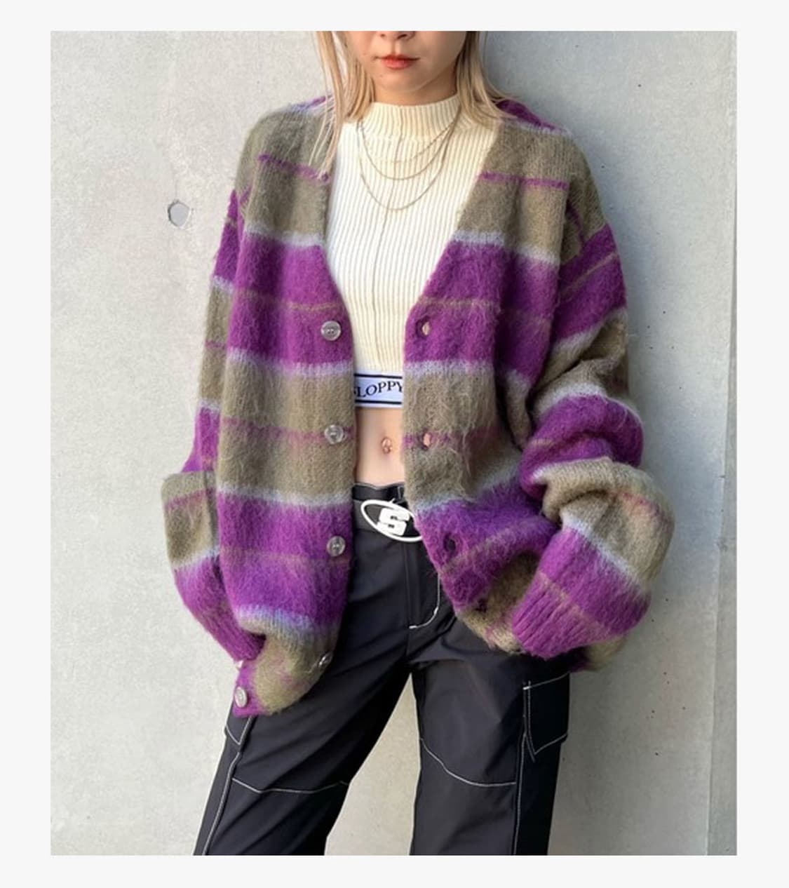 WHO’S WHO GALLERY - MOHAIR CARDIGAN 상품이미지2