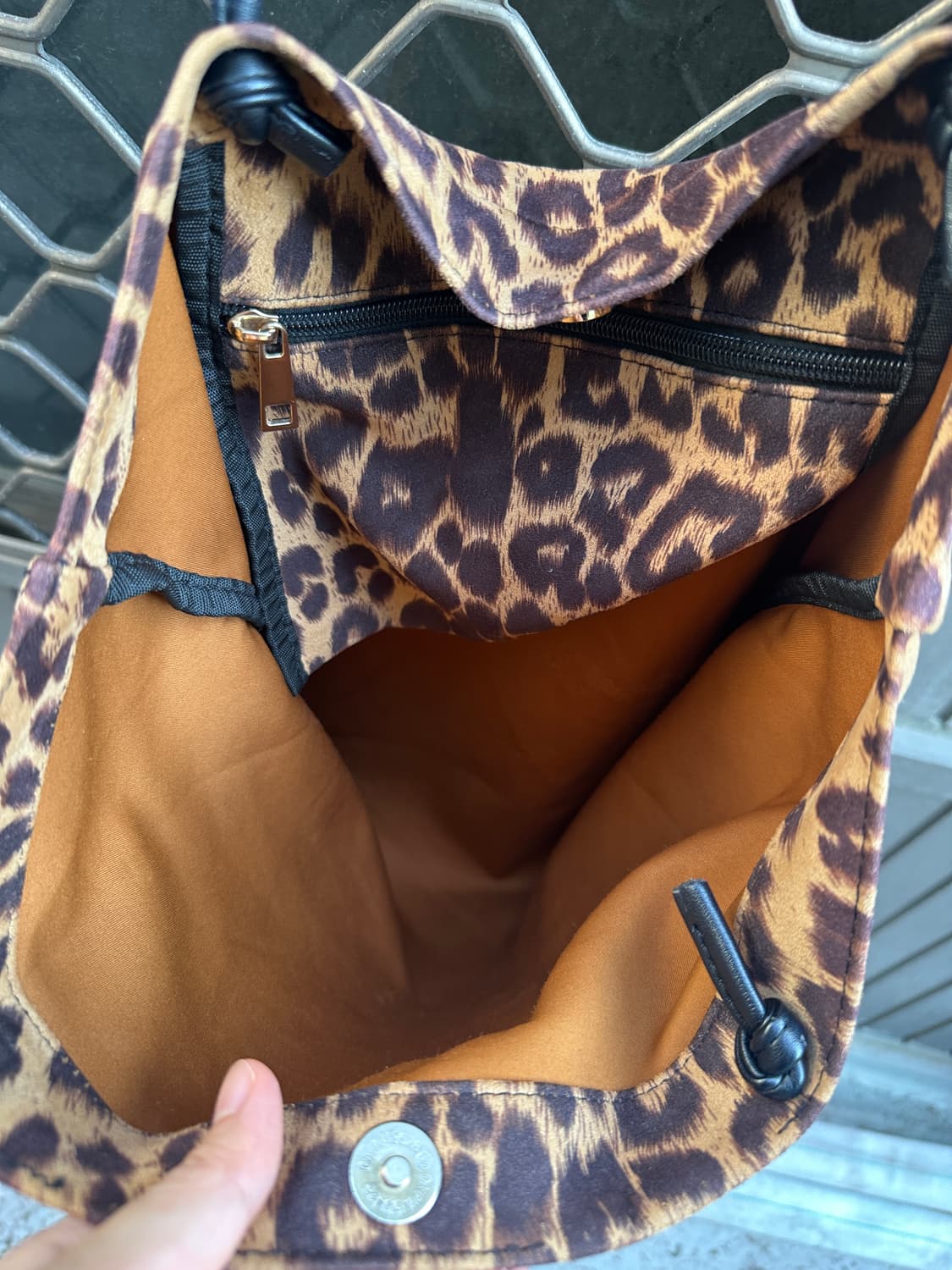 Vintage leopard Shopper bag 상품이미지6