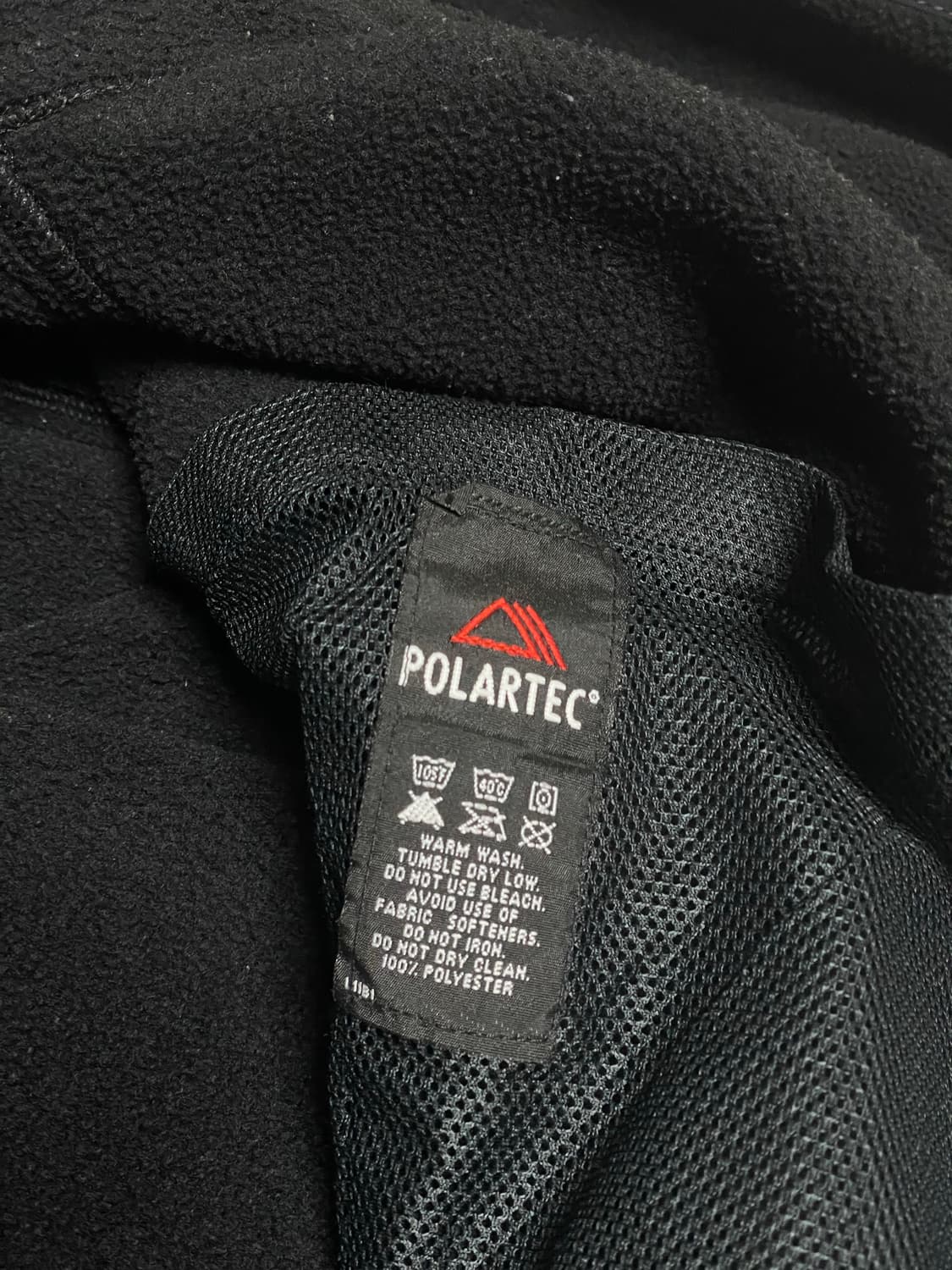 [L] 미군 오리지널 폴라텍 300 보급 블랙 후리스 ECWCS 상품이미지4