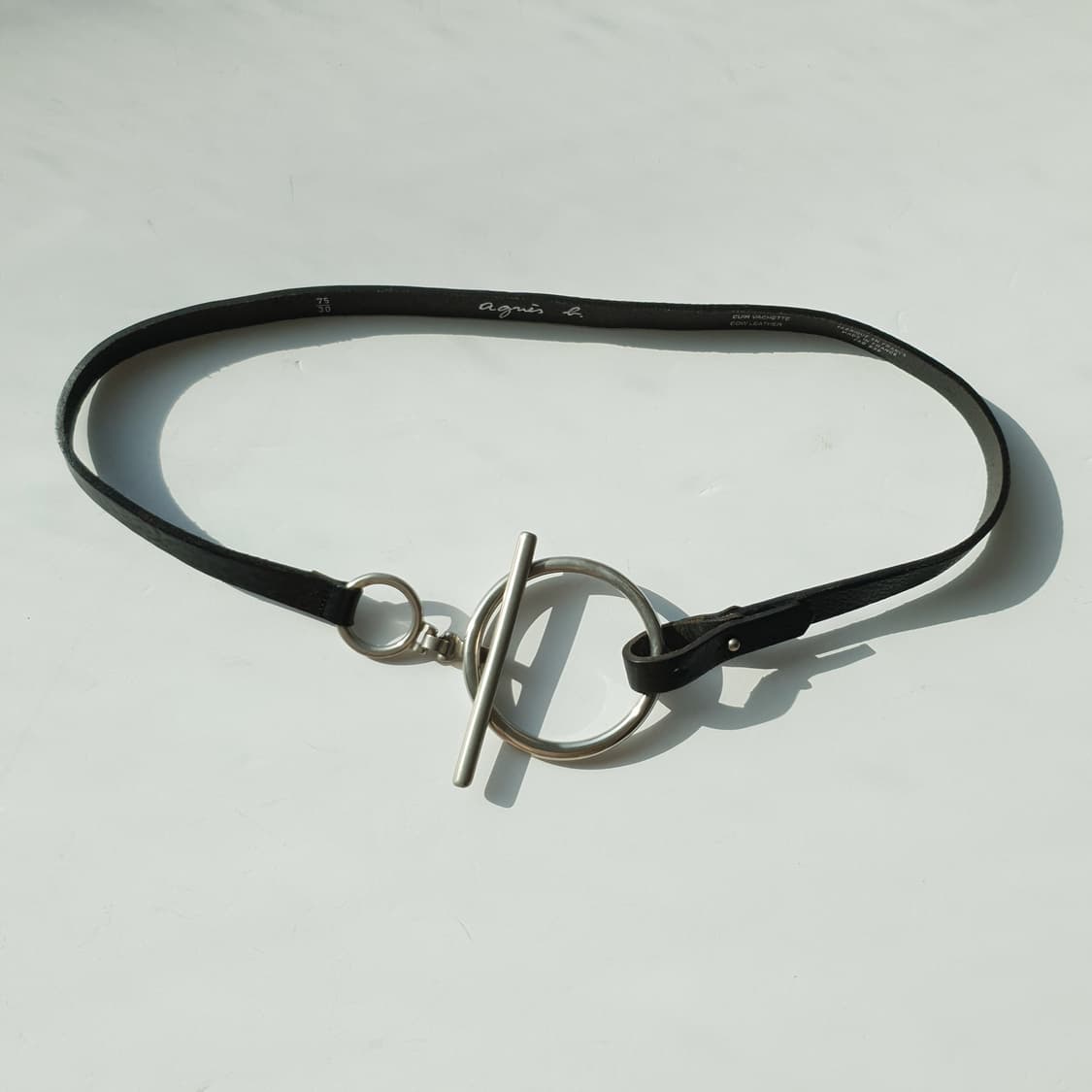 Agnès b leather belt 상품이미지2