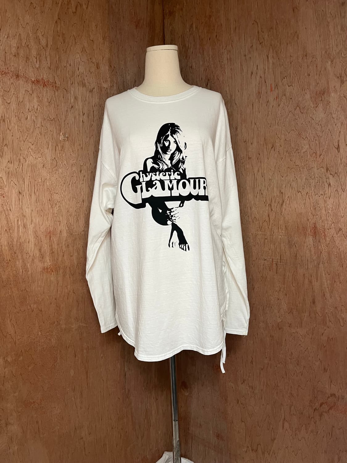 히스테릭글래머 히스걸 로고 사이드 셔링 롱슬리브 상품이미지1