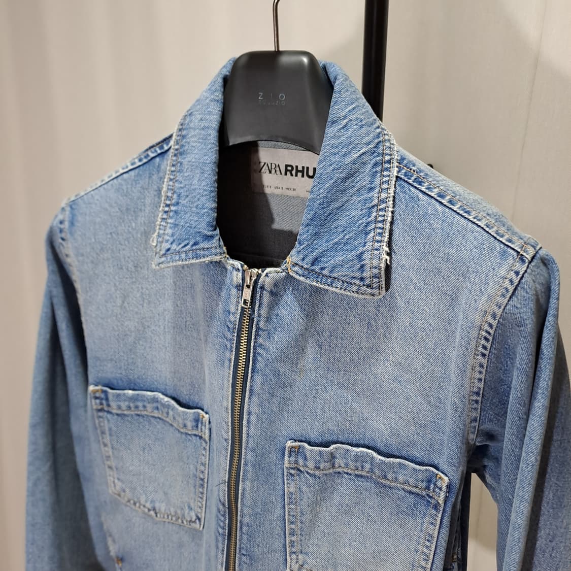 (택포) 자라 루이지 크롭 데님 자켓  S B 상품이미지3