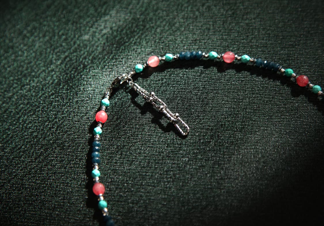 CASIOPEIA PINKSTUFF Screw Necklace 원석목걸이 상품이미지2