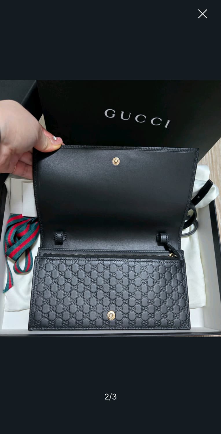 구찌 미니 크로스백 미사용 상품이미지2