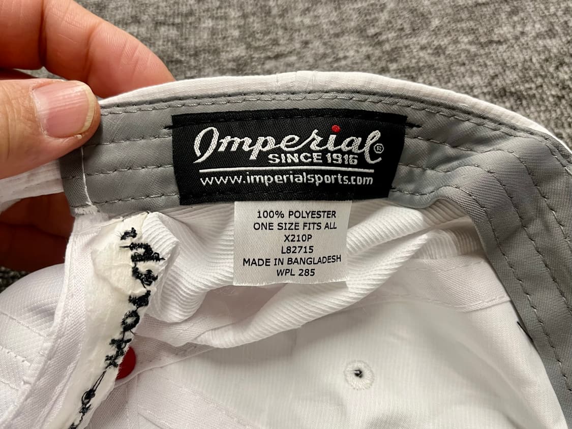 임페리얼 찰스슈왑 챌린지 화이트 골프모자 상품이미지6